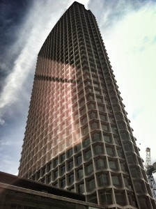 Centre Point London (Snapseed dramatized)